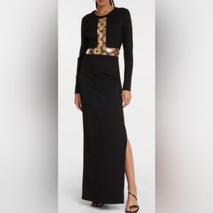 Staud
Delphine Embellished Cutout Maxi Dress